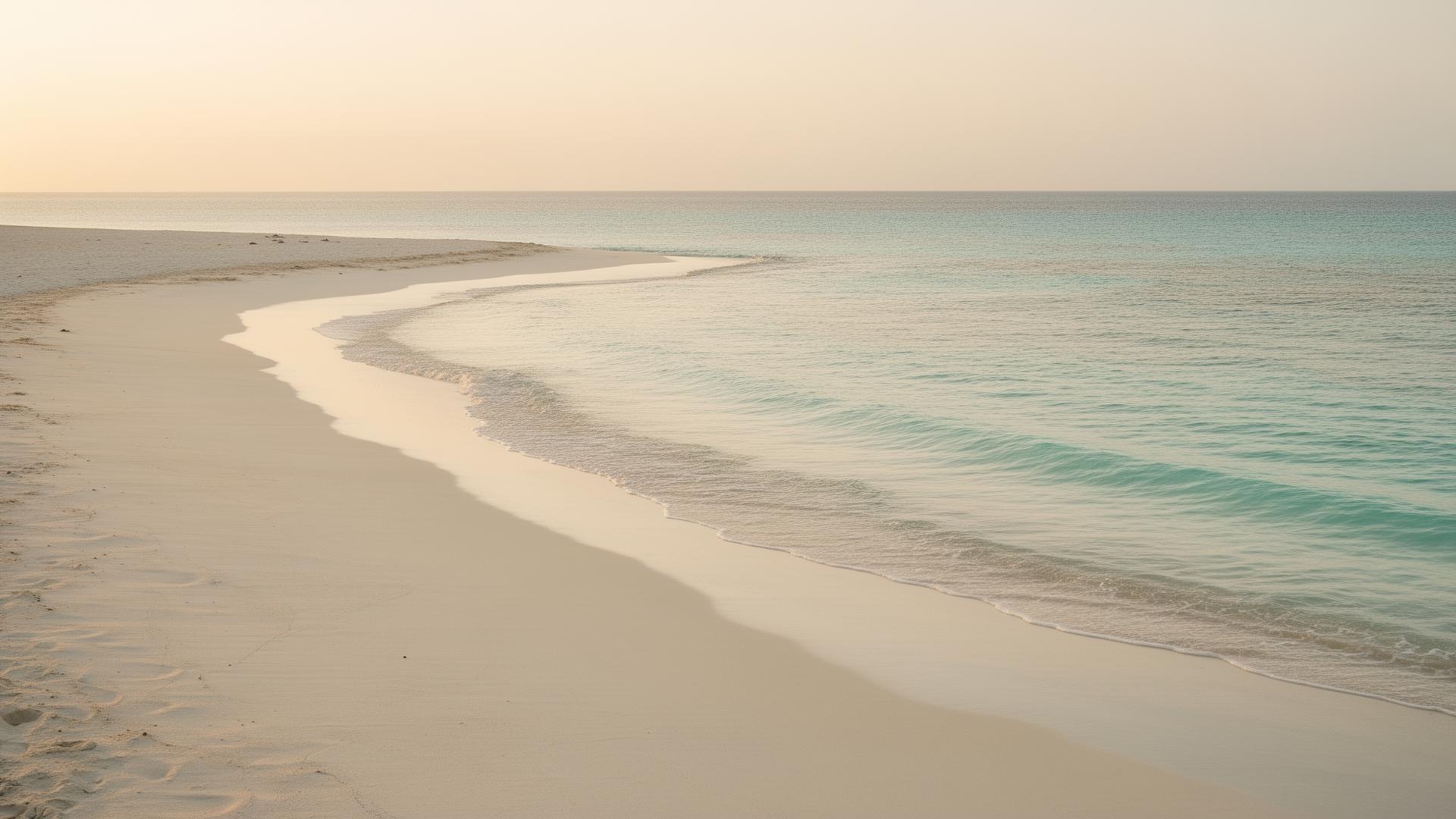 Quiet beach at Bahia de las Aguilas